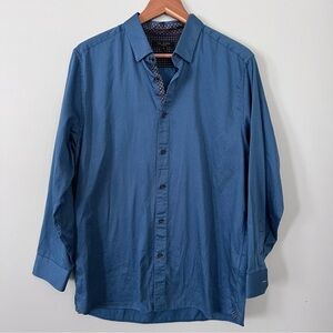 Ted Baker London Blue Microdot Button Down • 5 (LG)